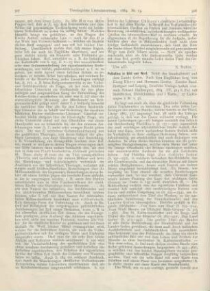 308-309 [Rezension] Ebers, Georg, Palästina in Wort und Bild. Nebst der Sinaihalbinsel und dem Lande Gosen. Zweiter Band