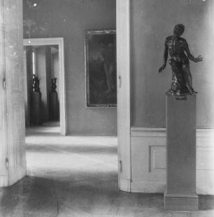 Dresden-Pillnitz. Raumaufnahme. Interimsquartier der Dresdner Gemäldegalerie in Schloss Pillnitz