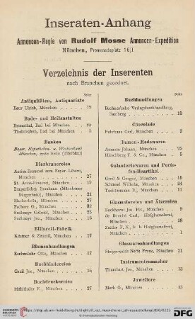 Inseraten-Anhang