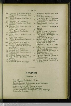 Clanzschwitz bei Ostrau