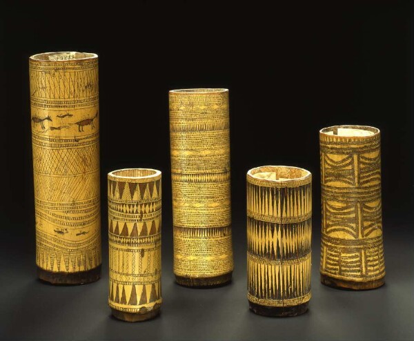 Bamboo tins