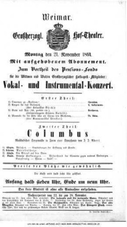 Vokal- und Instrumental-Konzert