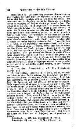 Sittengesetz, Sittenlehre, (s. Art. Religionsunterricht)