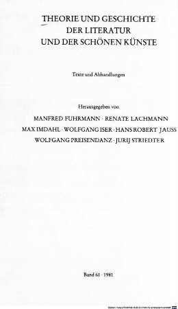 Tschechoslowakischer Strukturalismus : Theorie und Geschichte