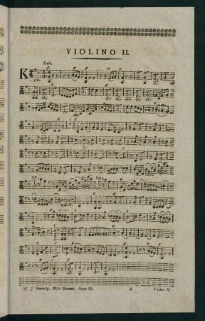 1-10, Missa Solemnis. Opus III. Violino II.