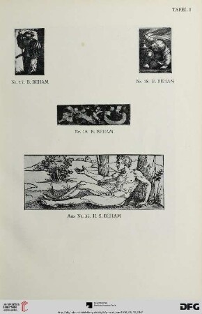 Tafel I-XXV