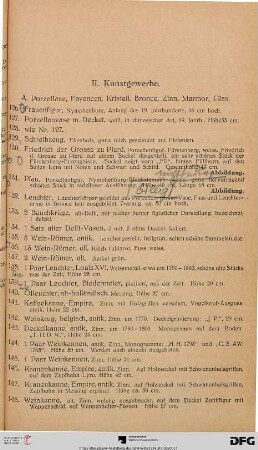 A. Porzellane, Fayencen, Kristall, Bronze, Zinn, Marmor, Glas (Nr. 126-295)