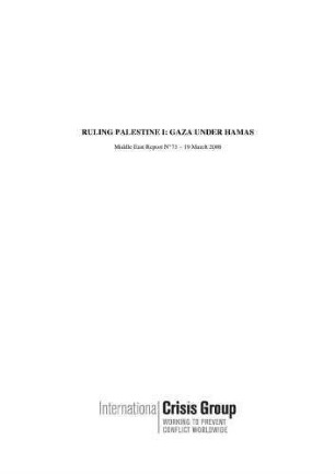 Ruling Palestine
