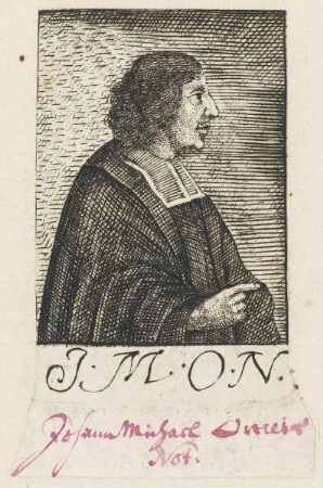 Bildnis des Johann Michael Omeis