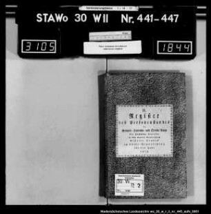 Zivilstandsregister Kreiensen (Kanton Gandersheim)
