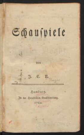 Schauspiele