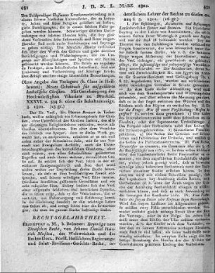 Ohne Angabe des Verlegers (b. Class in Heilbronn): Neues Gebetbuch für aufgeklärte katholische Christen. Mit Genehmigung des Hochwürdigsten Vikariats zu Bruchsal. XXXVI. u. 384 S. ohne die Inhaltsanzeige. 8. 1801.