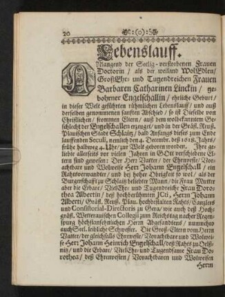 Lebenslauff.