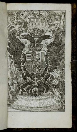 [...Nebst Vorsetzung Des Herrn Cammer-Richters Hrn. Präsidenten und Hrn. Assessoren Wappen...]