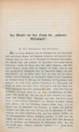 241-258 Das Wunder vor dem "Forum der modernen Wissenschaft"