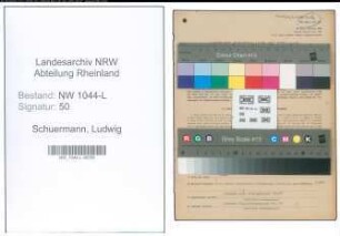 Entnazifizierung Ludwig Schuermann , geb. 04.03.1901 (Landwirt)