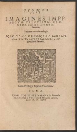 Icones Sive Imagines Impp. Regum, Principum, Electorum Et Ducum Saxoniae ...