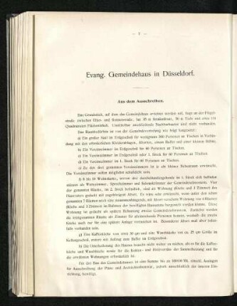 Evang. Gemeindehaus in Düsseldorf
