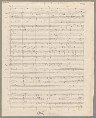 Concerti grossi, orch (2), Sketches - BSB Mus.ms. 17063 : [without title?]