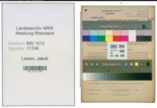 Entnazifizierung Jakob Liesen , geb. 23.09.1895 (Gastwirt)