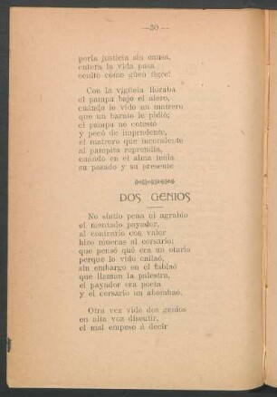 Dos genios