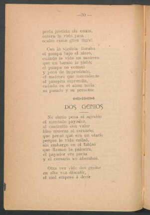 Dos genios