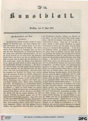 Nr. 51 - 60 (27. Juni 1843 - 27. Juli 1843)