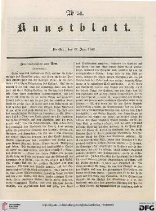 Nr. 51 - 60 (27. Juni 1843 - 27. Juli 1843)