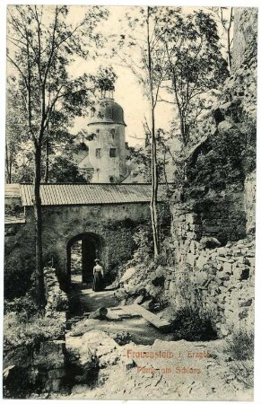 Frauenstein. Am Schloss