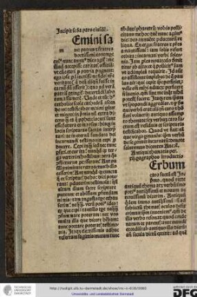 Incipit secunda pars eiusdem.