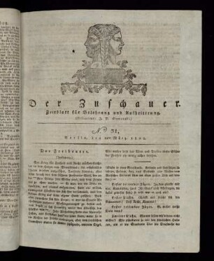 No. 31 - 12. März 1822