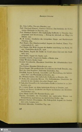 Benutzte Literatur