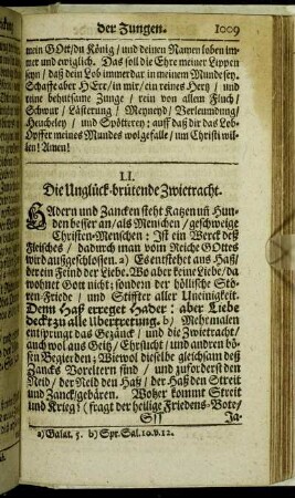 LI. Die Unglück-brütende Zwietracht.