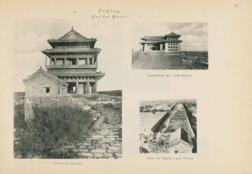 Peking. Auf der Mauer
