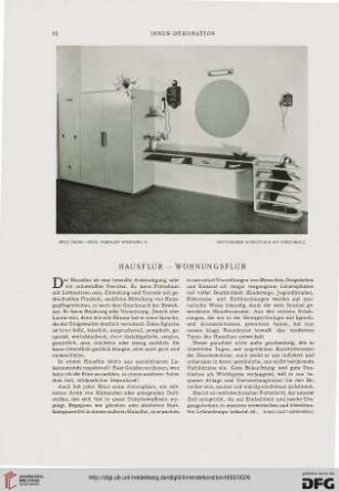 Hausflur, Wohnungsflur