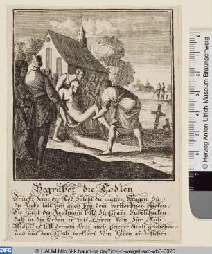Begrabet die Todten
