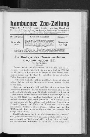 Nummer 9 : September 1930