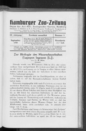Nummer 9 : September 1930