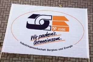 Fahnenbanner Wir packen´s gemeinsam