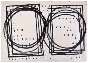 Gemälde "Himmel und Erde 2" (Michael Schoenholtz)