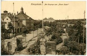 Königsbrück. Neues Lager, Eingang