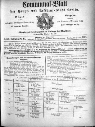 1871,40: No. 40, 1. Oktober 1871