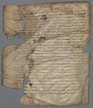 Talmūd (Fragment zu Traktat Niddā) - BSB Cod.hebr. 419(2,4