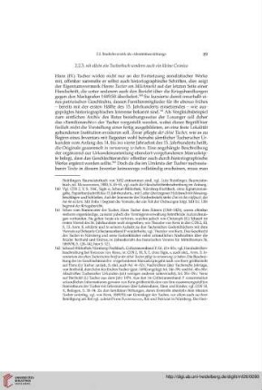 2.2.3. nit allein ein Tucherbuch sondern auch ein kleine Cronica