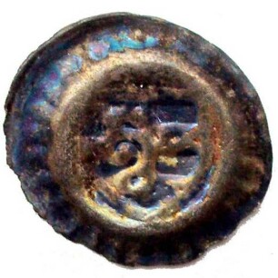 Wismar: Hohlpfennig ca. 1375 - 1395