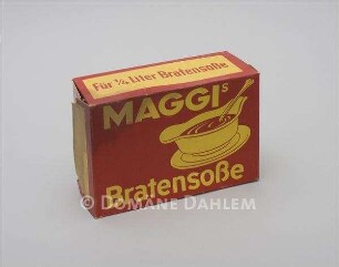 Schaupackung "Maggi’s Bratensoße"