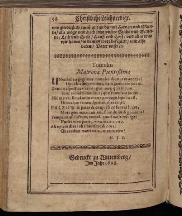 Tumulus Matronæ Pientissimæ