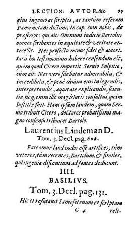 IIII. Basilivs. Tom. 3. Decl. pag. 131.