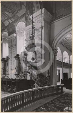 Langhaus der katholischen Pfarrkirche Oels