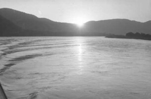 Dürnstein: Sonnenuntergang